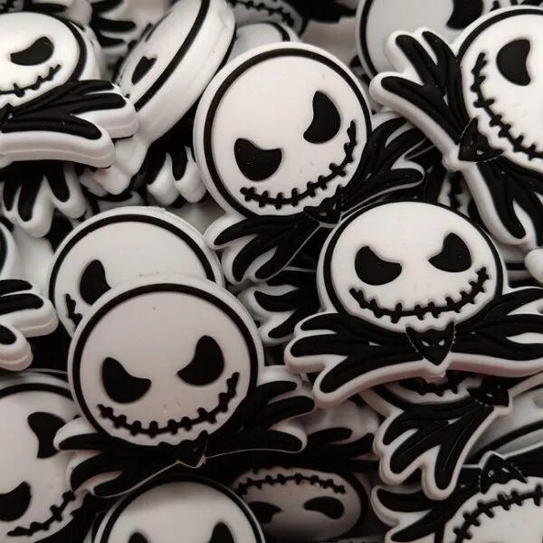 Nightmare Jack Silicone Focal Bead