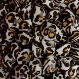 Leopard Printed Silicone Lentils