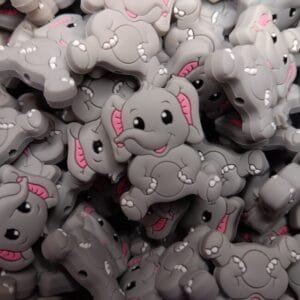 Elephant Silicone Focal Bead