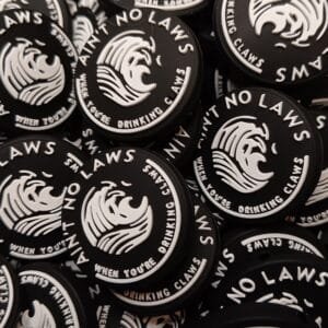 Ain't No Laws Silicone Focal Bead