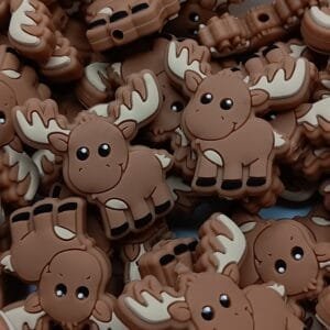 Moose Silicone Focal Bead