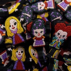 HP Witch Silicone Focal Bead, Assorted