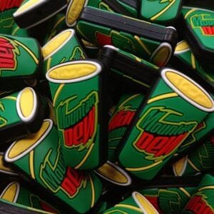 Mountain Drink Silicone Focal Bead