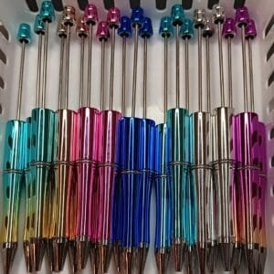 Metallic Beadable Pen, Assorted Colors
