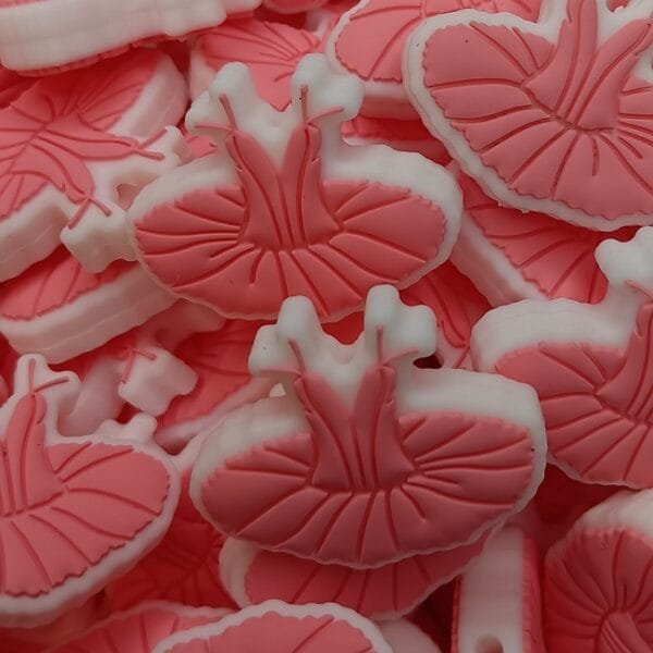 Tutu Dress Silicone Focal Bead
