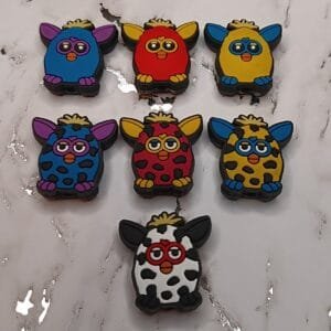 Furry Friend Soft PVC Bead, Custom Collab
