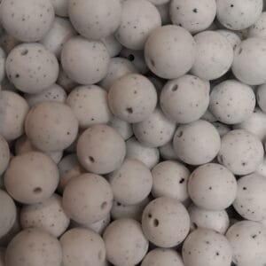 15mm Printed Silicone Bead, Speckled