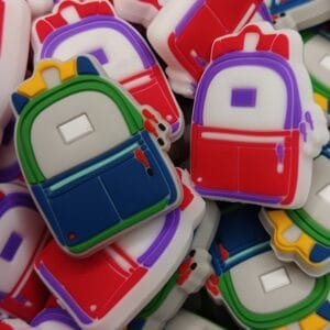 Backpack Silicone Focal Bead