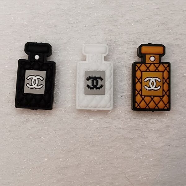 Perfume Bottle Silicone Focal Bead