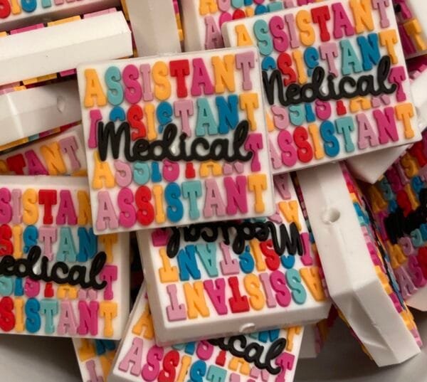 Medical Assistant Silicone Focal Bead