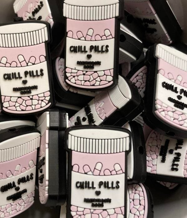 Chill Pill Silicone Focal Bead