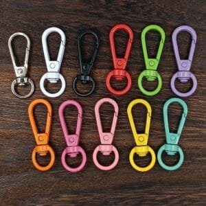 Metal Clasps, Assorted Colors
