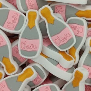 Cheers Silicone Focal Bead