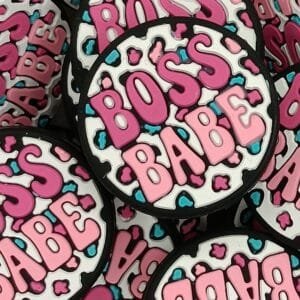 Boss Babe Silicone Focal Bead