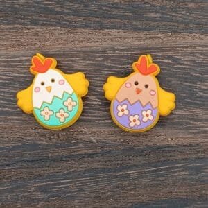 Easter Chick Silicone Focal Bead