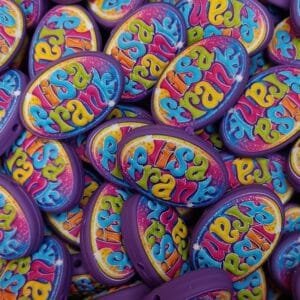 LF Oval Silicone Focal Bead