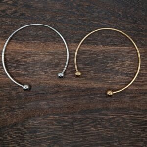Beadable Bangle, Assorted Colors
