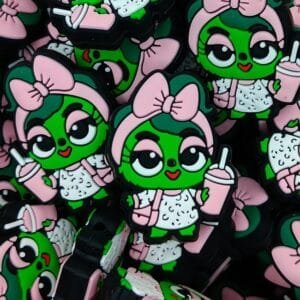 Miss G Silicone Focal Bead