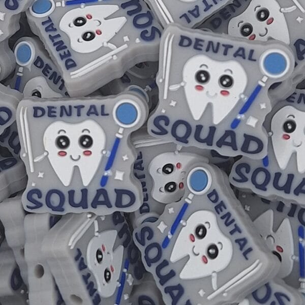 Dental Squad Silicone Focal Bead