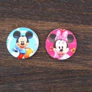 Screenprint Magical Mouse Silicone Focal Bead