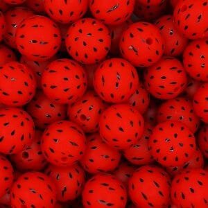 15mm Silicone Print Bead, Seed Print