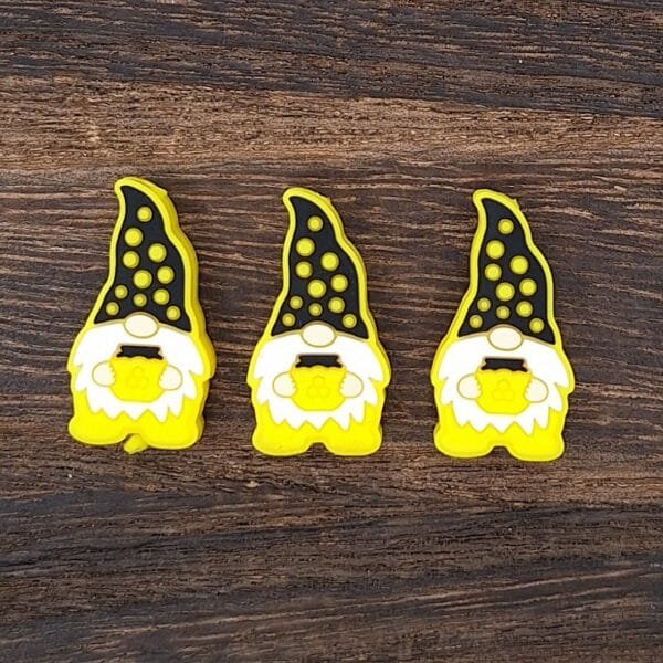 Honey Gnome Silicone Focal Bead