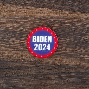 Biden 2024 Silicone Focal Bead