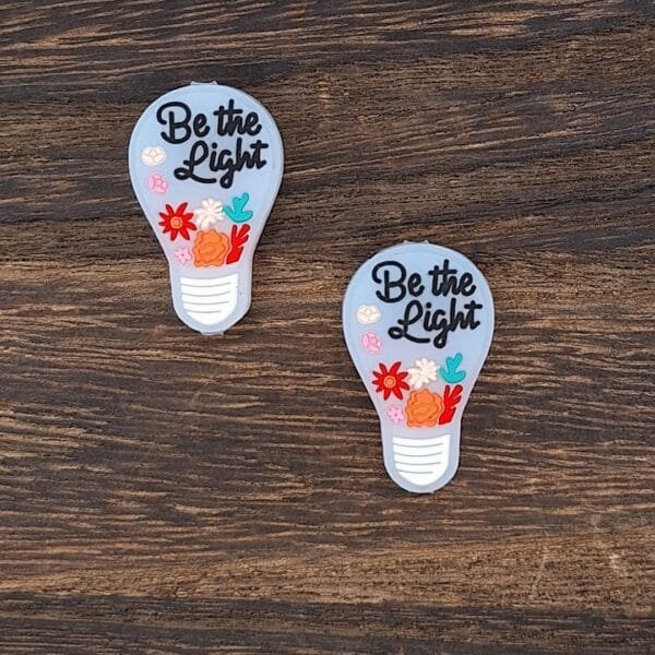 Be the Light Silicone Focal Bead