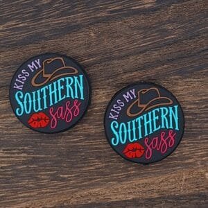 Kiss my Southern Sass Silicone Focal Bead