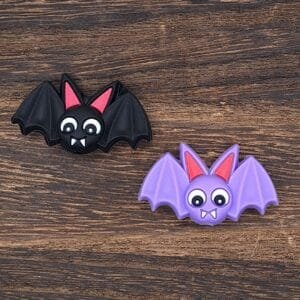 Bella the Bat Silicone Focal Bead, Assorted Colors