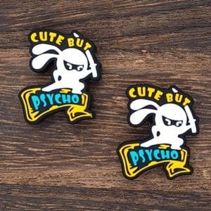 Cute but Psycho Silicone Focal Bead