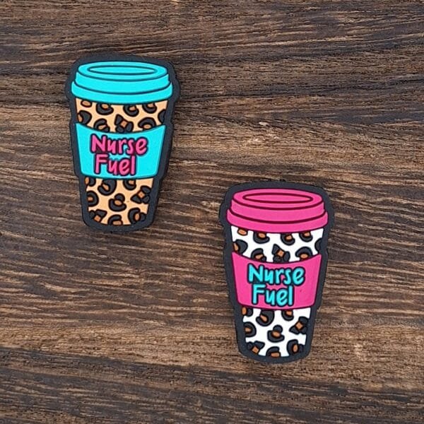 Nurse Fuel Silicone Focal Bead, Choice of Color