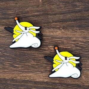 Ghost Dog Silicone Focal Bead