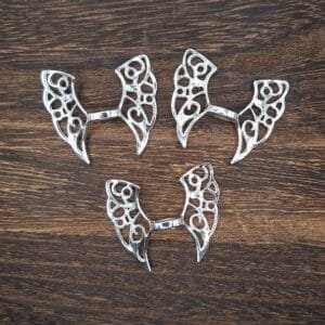 Large Metal Angel Wings