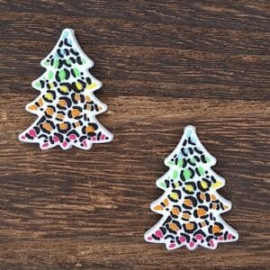 LF Christmas Tree Silicone Focal Bead