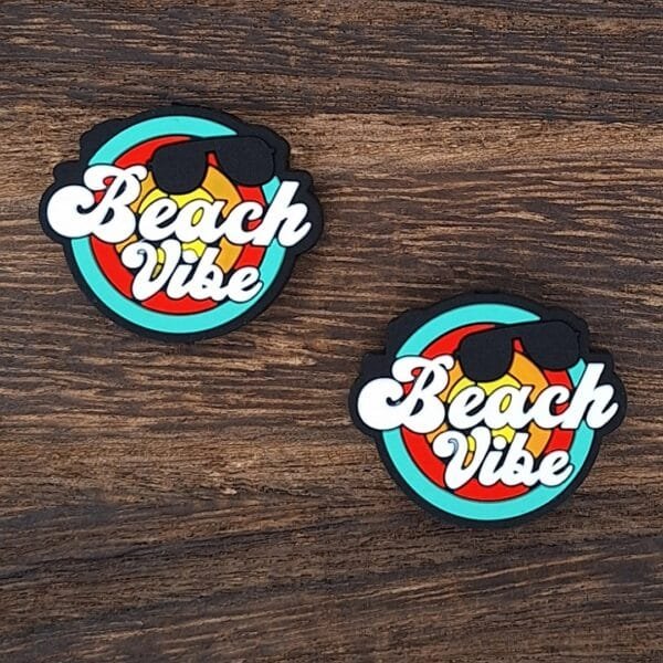 Beach Vibe Silicone Focal Bead