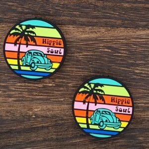 Hippie Soul Silicone Focal Bead