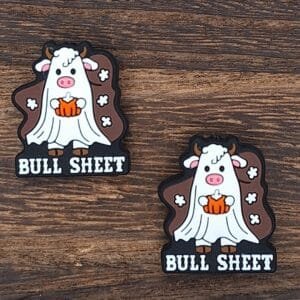 Bull Sheet Silicone Focal Bead