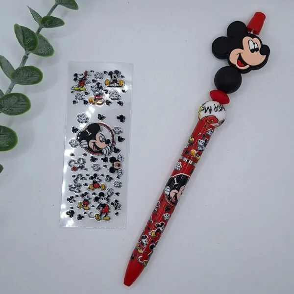 Beadable Pen Wrap, Classic Magical Mouse