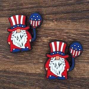 Independence Day Gnome Soft PVC Bead