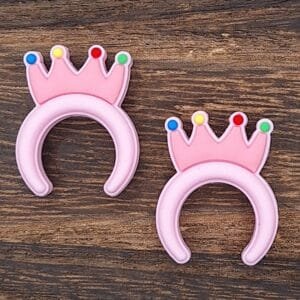 Princess Crown Headband Silicone Focal Bead