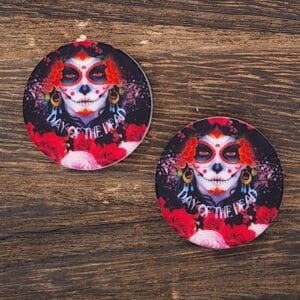 Dia de Muertos (Day of the Dead) Silicone Focal Bead