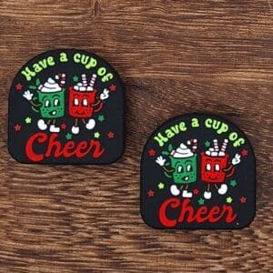 Have a cup of cheer Silicone Focal Bead