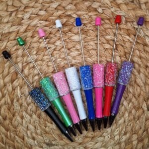 Sugar Beadable Plastic Pens, Choice of Color