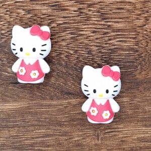 3d Sweet Kitty Silicone Focal Bead