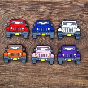 Jeep Silicone Focal Bead
