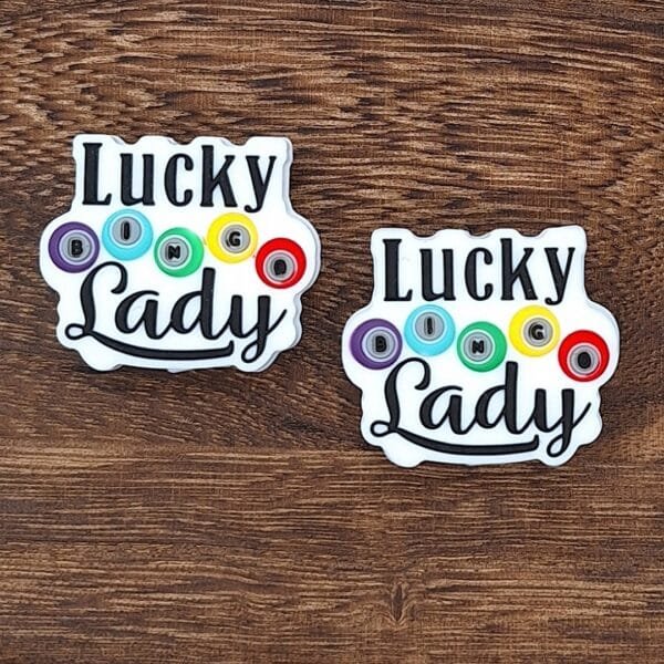 Lucky Lady Silicone Focal Bead