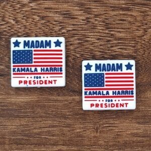 Madam President Silicone Focal Bead