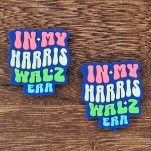 In my Harris Walz Era Silicone Focal Bead