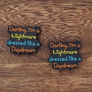 Dressed like a daydream Silicone Focal Bead